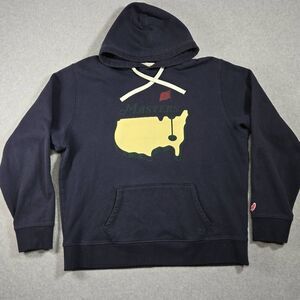 Masters Golf Tournament Hoodie Mens Blue League Official Pullover 2XL